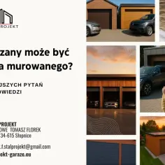 Nowoczesny garaż z konstrukcji stalowej, idealna alternatywa dla murowanego. Różne modele i projekty.