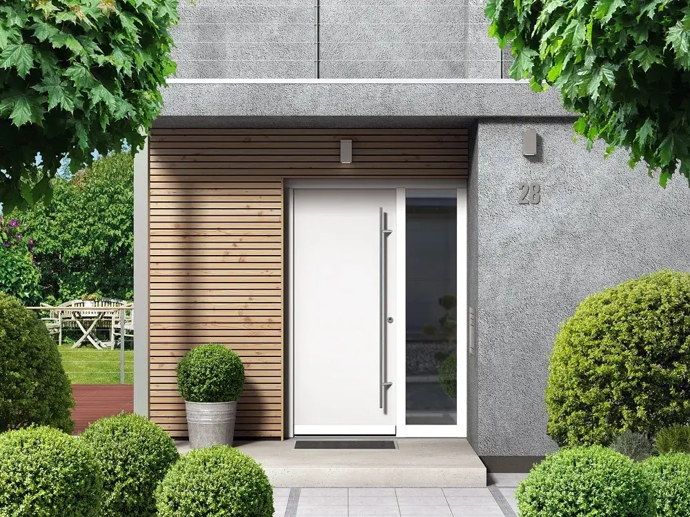 Zdjęcie Wąskie okna pionowe: zalety i zastosowania w nowoczesnej architekturze