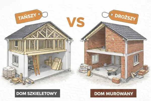 Koszty budowy domu - drewniany czy murowany - co się opłaca?